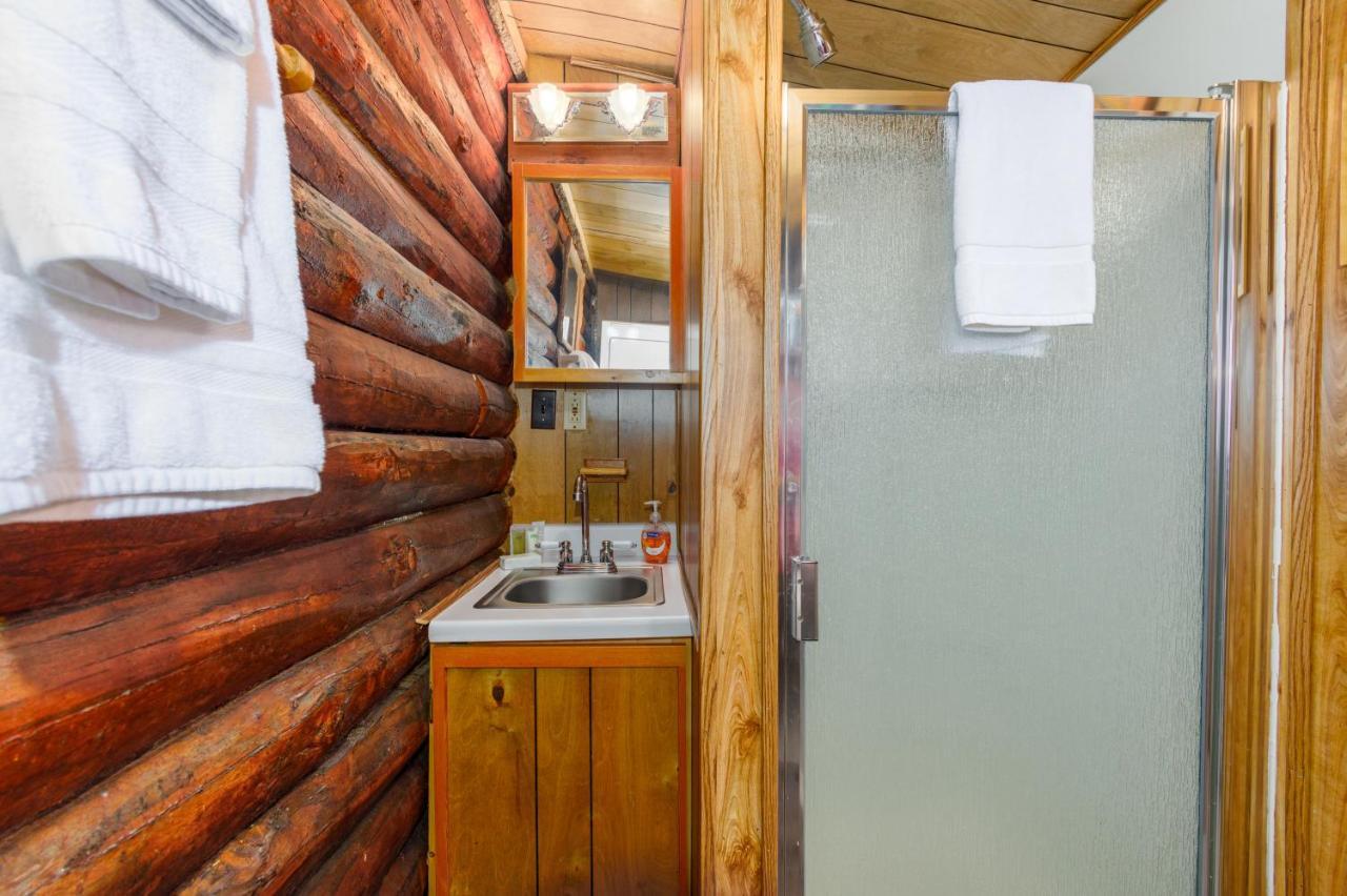 Alpine Meadows Log Cabin 哥德伍德 外观 照片