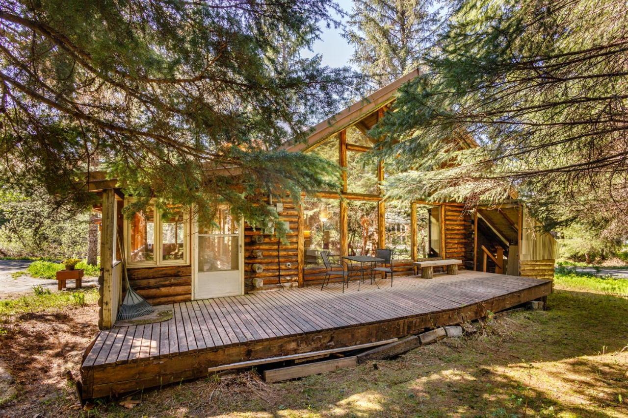 Alpine Meadows Log Cabin 哥德伍德 外观 照片